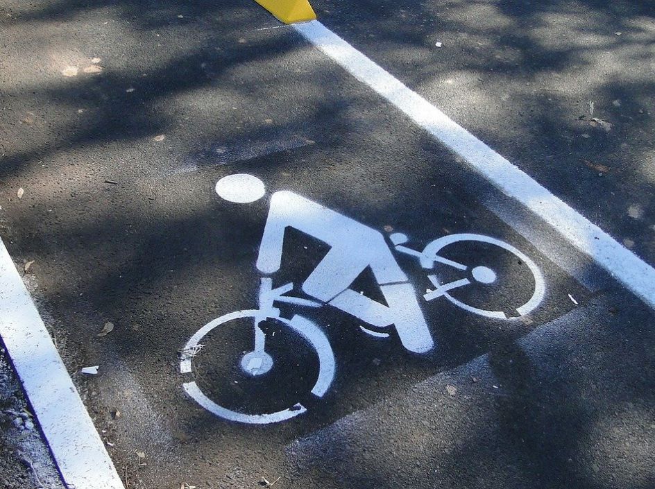 Protección del carril de bicicletas