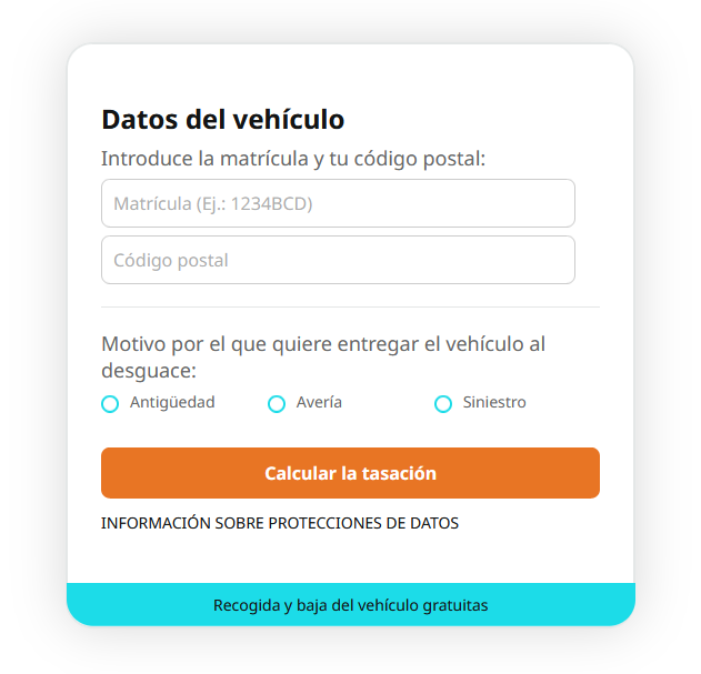 Calcula la tasación de tu coche