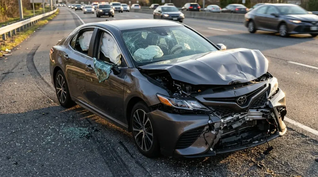 coche sedan siniestro para vender al desguace en albacete